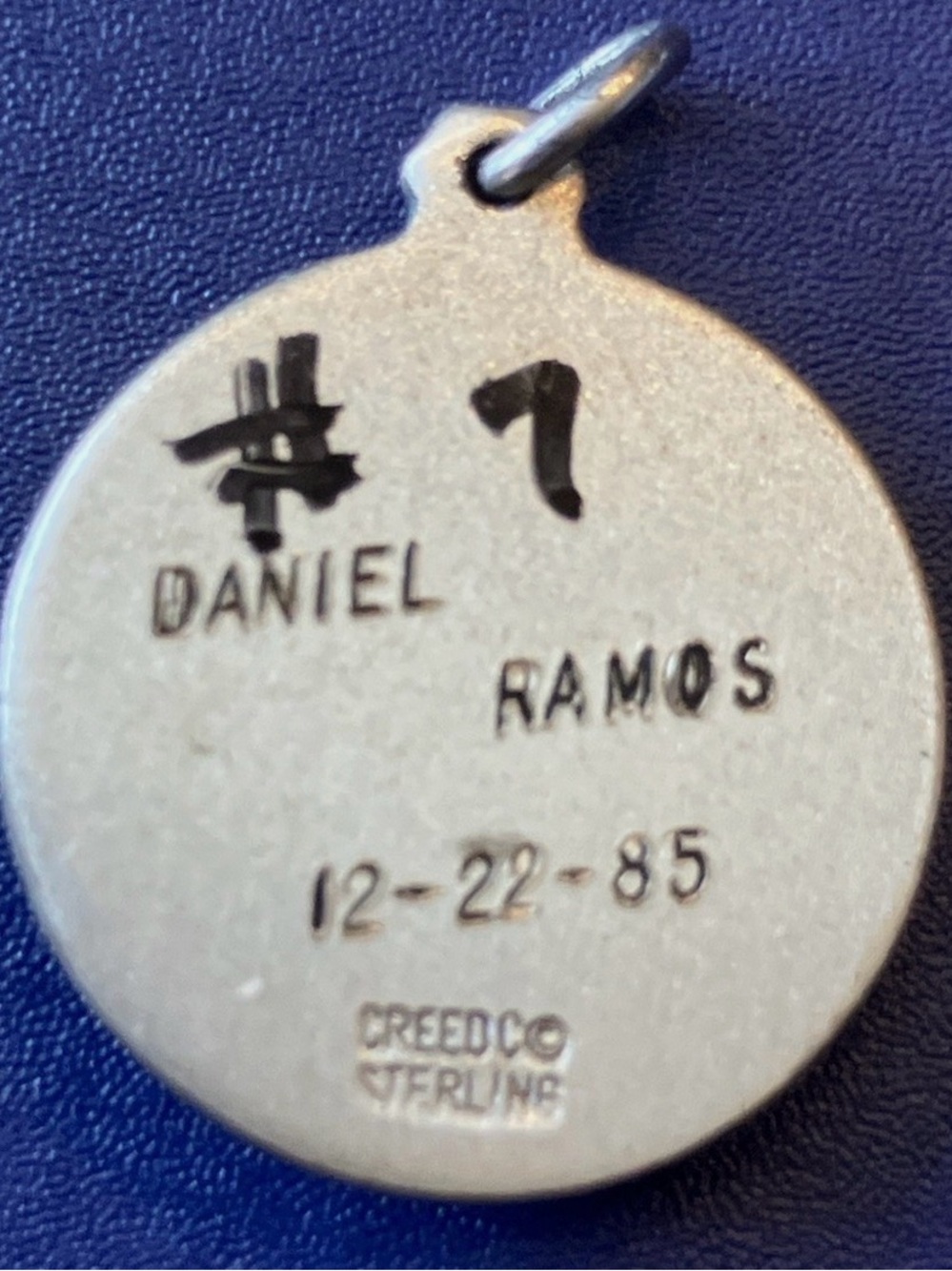 Saint Joseph Creed Sterling Silver Medal - Picture 5 of 5
